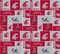 Licensed NCAA Washington State University Block Fleece WAST-012 Fabric by the Yard